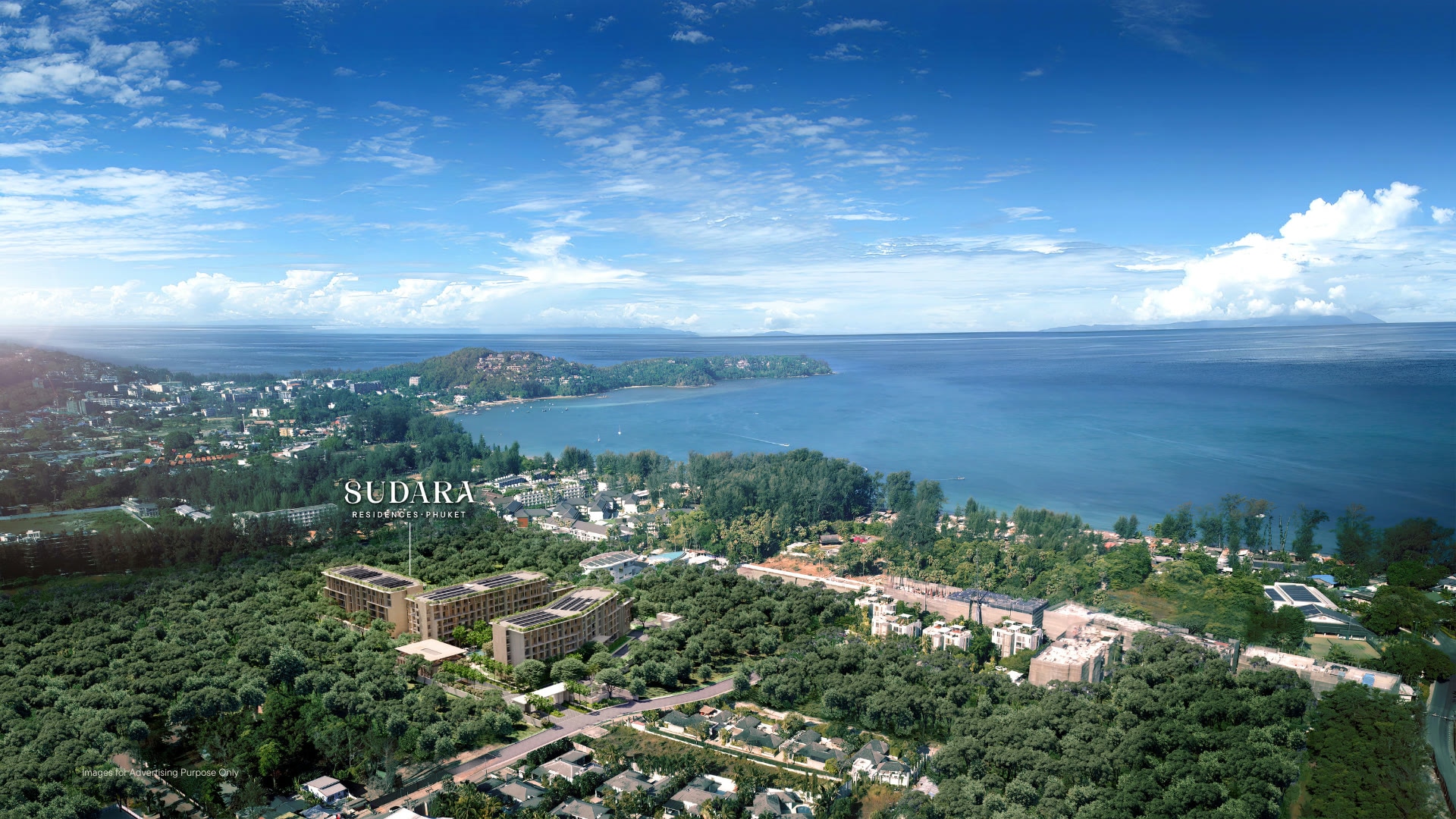 Sudara Residences Phuket aerial