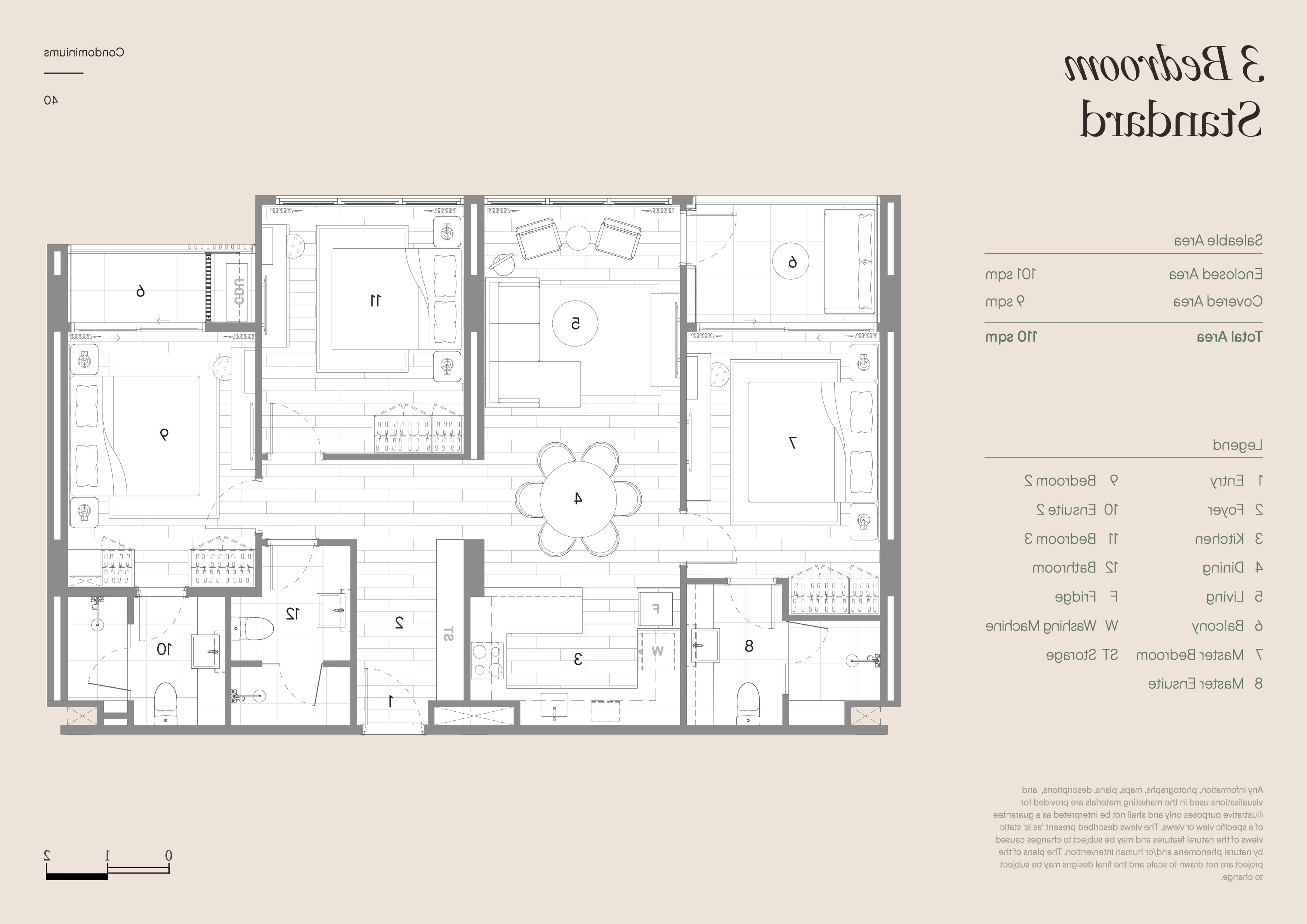 3 Bedroom Residence